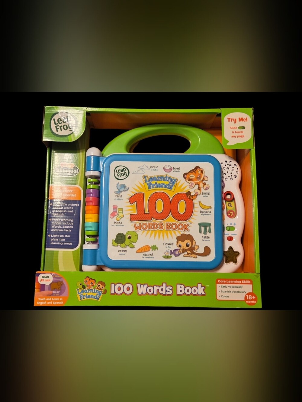 Leap Frog Learning Friends 100 Words Interactive Book